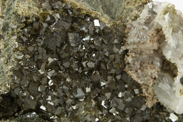 Iridescent, Rainbow Andradite Garnets - Norway #342371